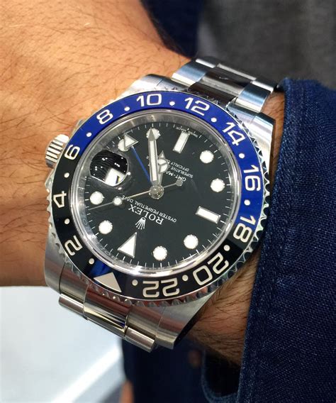 rolex gmt master ii batman 2018|rolex gmt master 11 batman.